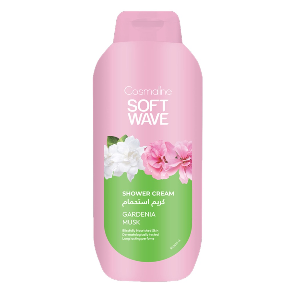 Soft Wave Shower Cream Gardenia Musk 650ML Cosmaline