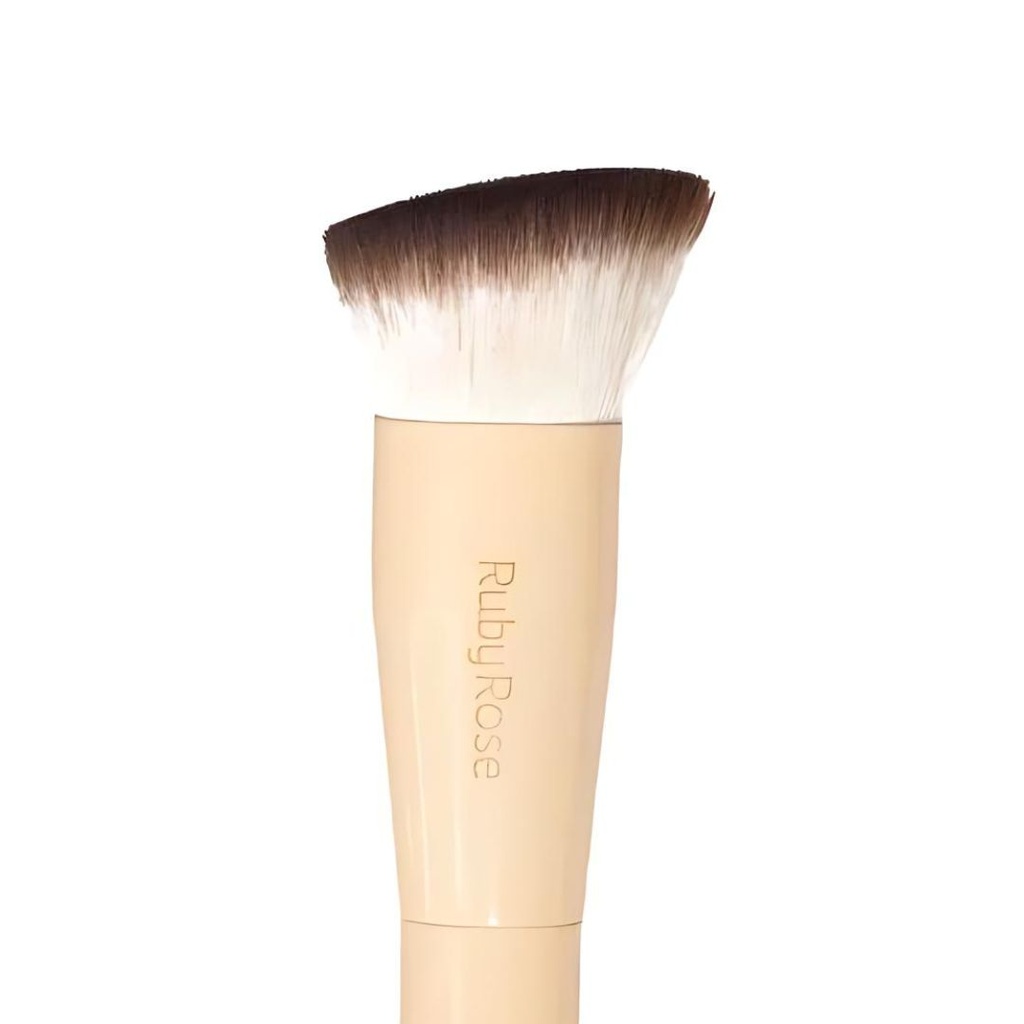 Glass kabuki Foundation Brush Ruby Rose