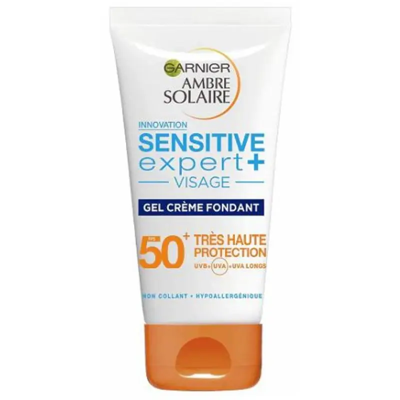 Ambre Solaire Sensitive Expert+ Gel cream SPF 50+Garnier