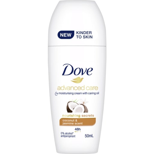 Coconut & Jasmine Roll On 50ml Dove