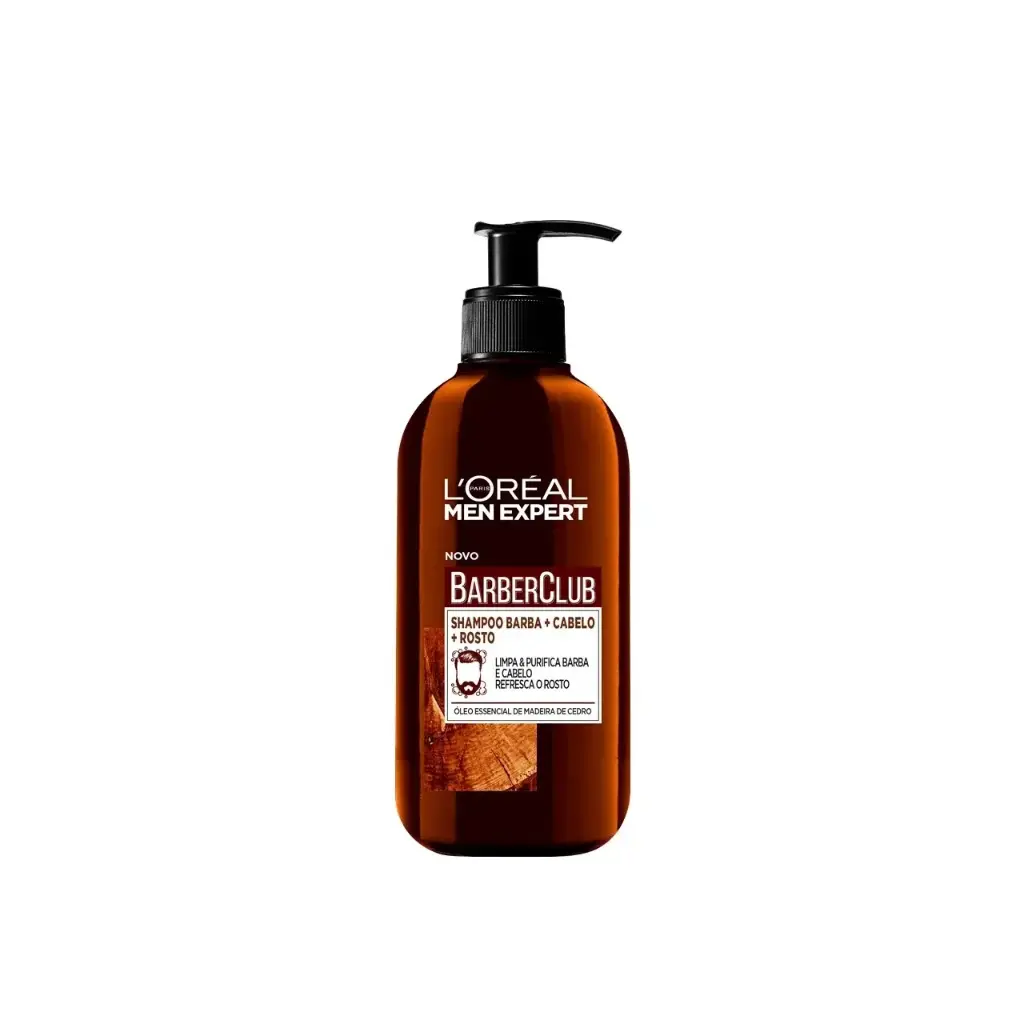 Men Expert Barber Club Beard, Face & Hair Wash 200ml L'Oréal Paris