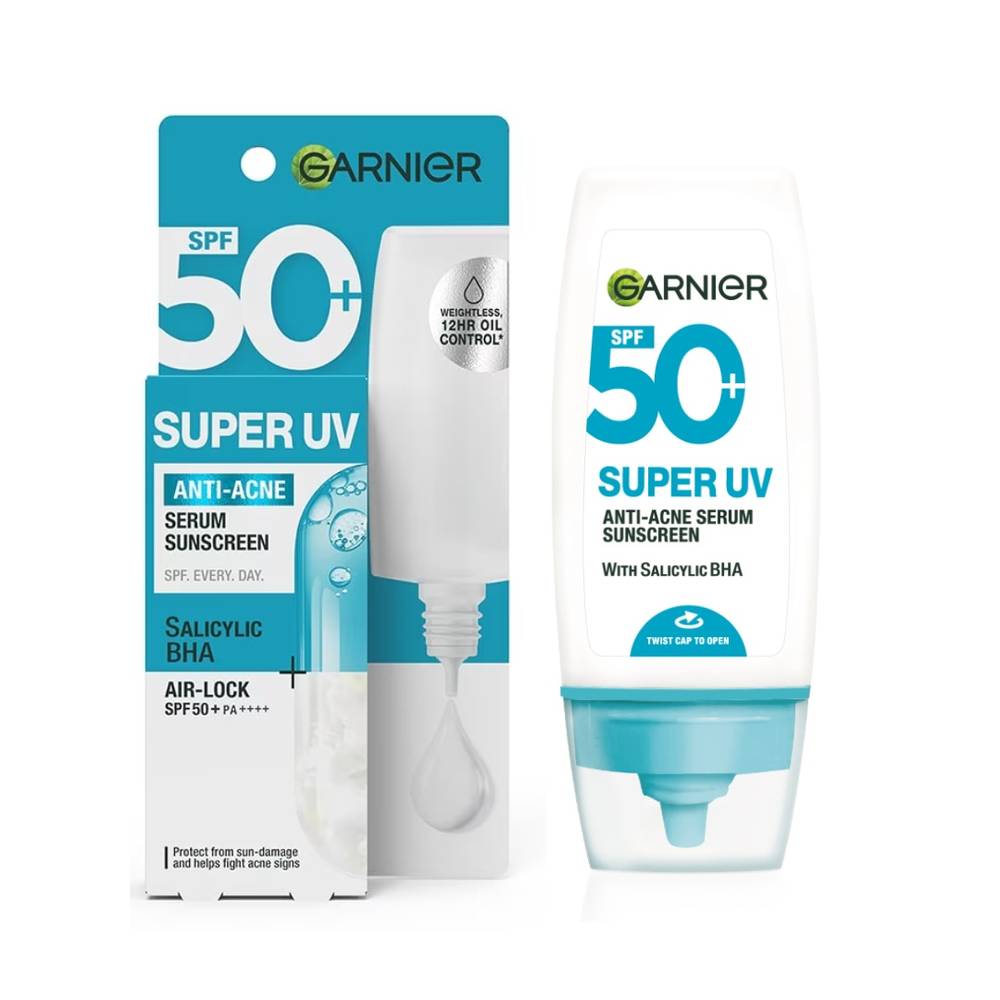 Super UV Acne Serum Sunscreen Garnier