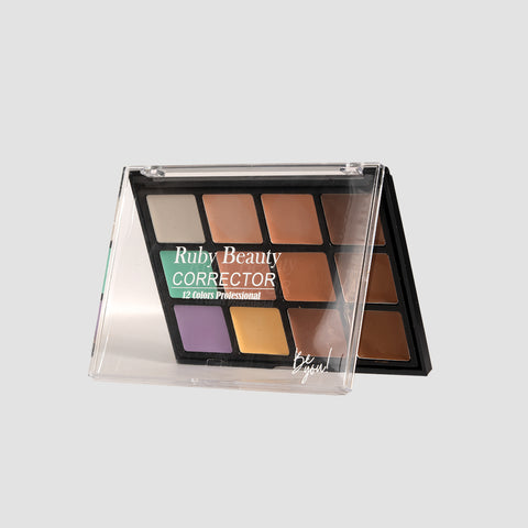 Corrector Palette 12 Colors Professional Ruby Beauty