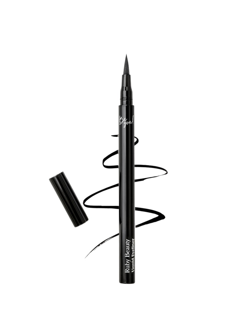 Liquid Eyeliner Intense Black Long Lasting Ruby Beauty