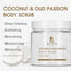 Body Scrub Coconut & Oud Passion Ruby Beauty
