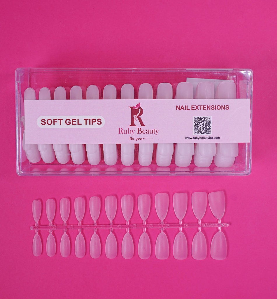 Nail Tips Ruby Beauty