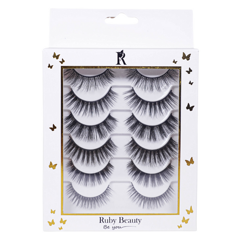 10 pairs lashes kit Ruby Beauty