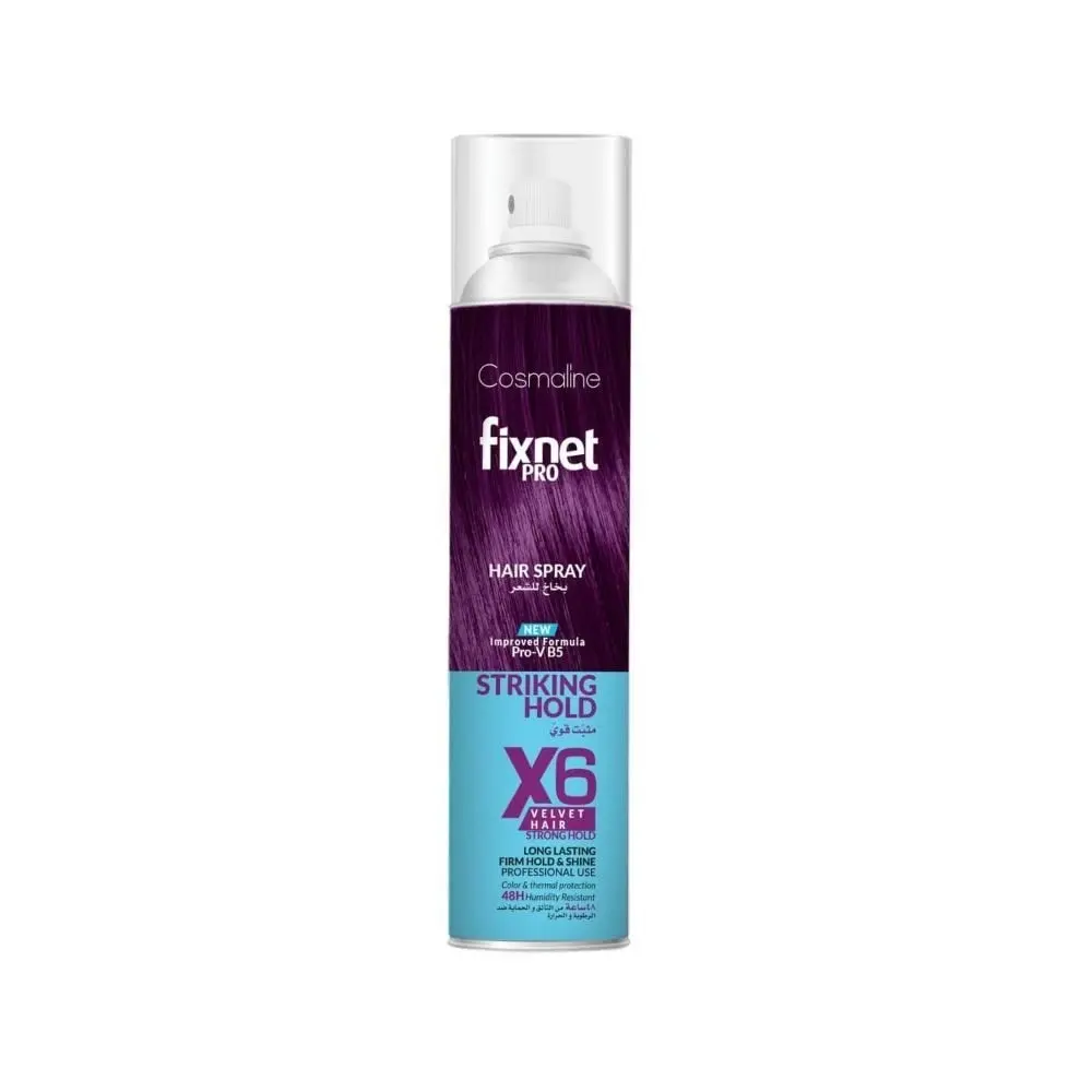 Fixnet Pro Hair Spray Strong Hold X6 500ml Cosmaline