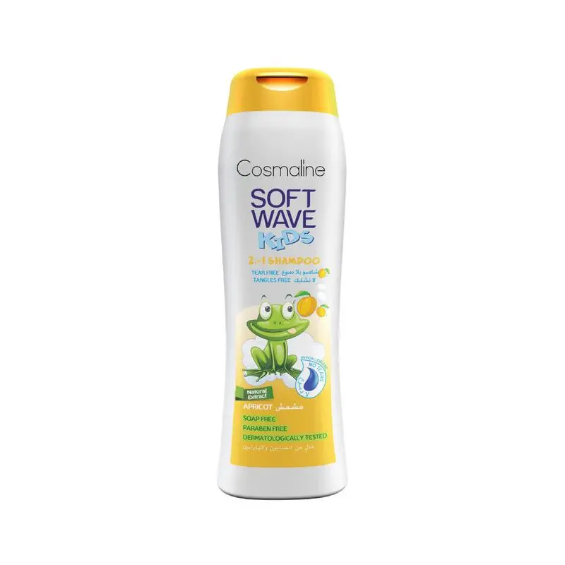 Soft Wave Kids Shampoo Apricot 400ml Cosmaline