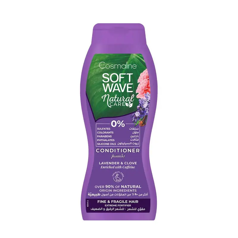 Soft Wave Conditioner Natural Fine/Fragile Hair  400ml Cosmaline