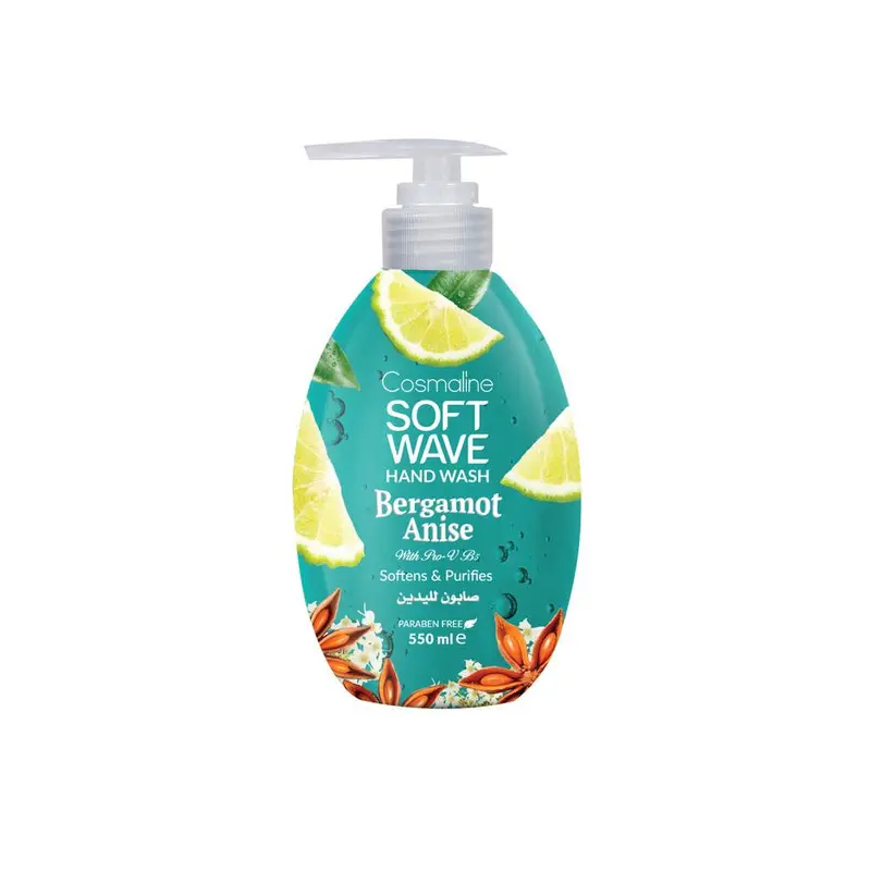Soft Wave Hand Wash Bermagot Anise 550ml Cosmaline