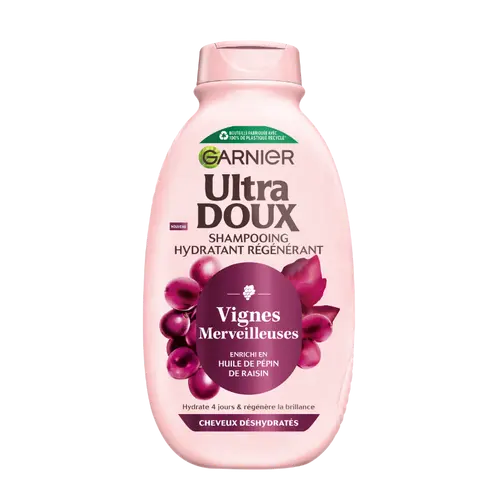 Ultra Doux Grape Regenerating Moisturizing Shampoo 400 ML Garnier