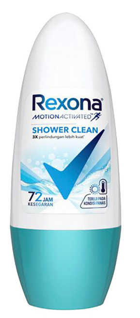 Shower Clean Anti Prespirant Roll On 50ml For Women Rexona