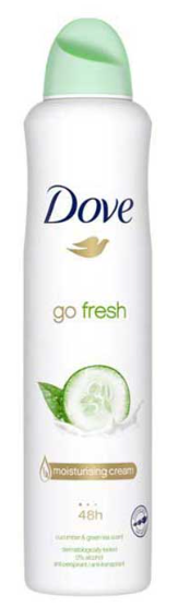 Go Fresh Cucumber & Green Tea Deo 250ml For Women Dove