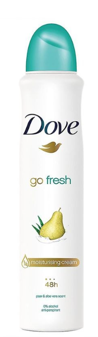 Go Fresh Pear & Aloe Vera Deo 250ml For Women Dove