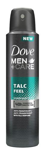 Talc Feel Deo 150ml For Men Dove