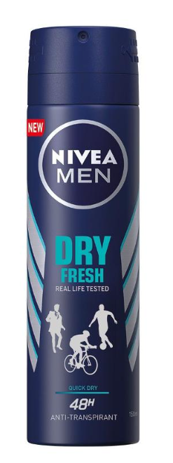 Dry Fresh Deo 150ml For Men Nivea