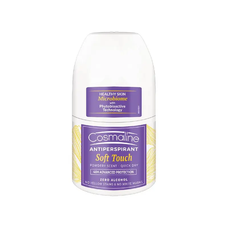  Antiperspirant Roll-On Soft Touch 50Ml Cosmaline