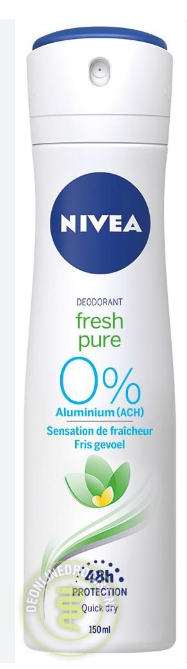 Fresh Pure Deo 150ml For Women Nivea