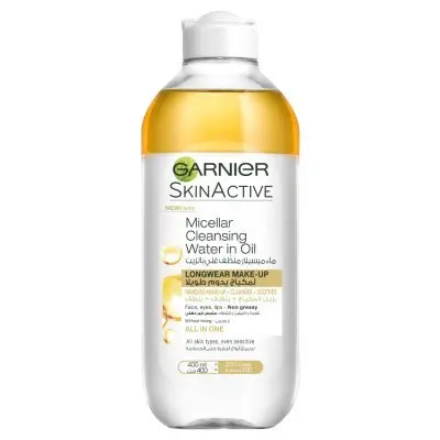 [C5390605] Micellar oil Infused Cleansing Water 400ml Garnier