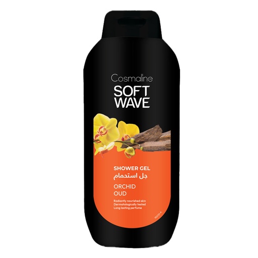 [B0020074] Soft Wave Shower Gel Orchid Oud 650ML Cosmaline