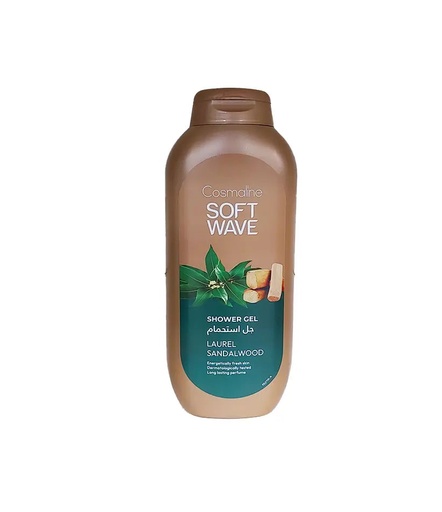 [B0020078] Soft Wave Shower Gel Laurel Sandalwood 650ML Cosmaline