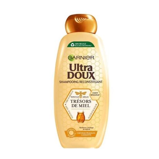 [UD-HONEY-SHP 400] Ultra Doux Honey Treasures Shampoo 400ml Garnier 8874