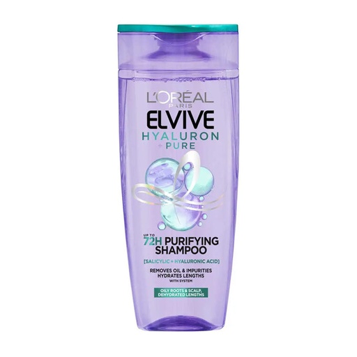 [R0664701] Elvive Hyaluronic Pure Shampoo 600 Ml L'Oréal Paris