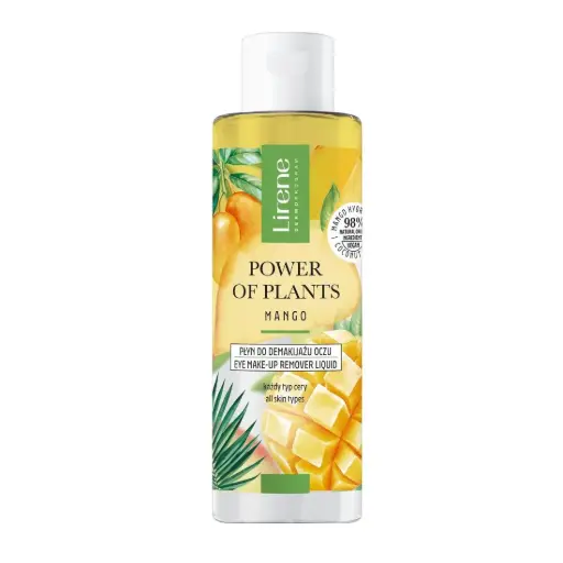 [LIR-MANGO REMOVER] Power Of Plants Mango Eye Makeup Remover 145 ML Lirene