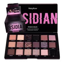 [HB-2601-EYS-OBSIDIAN] Obsidian Precious Eyeshadow Palette  Ruby Rose