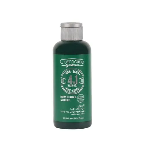 [B0004143] Gentlemen Gel wash 4in1 240ml Cosmaline