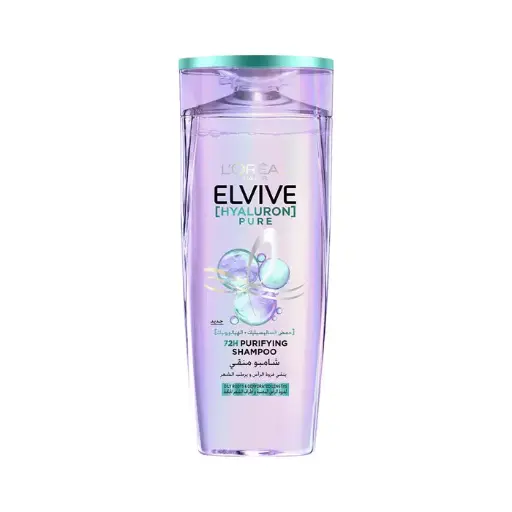 [R0664300] Elvive Hyaluron Pure Purifying Shampoo for Oily Hair 400ML L'Oréal Paris