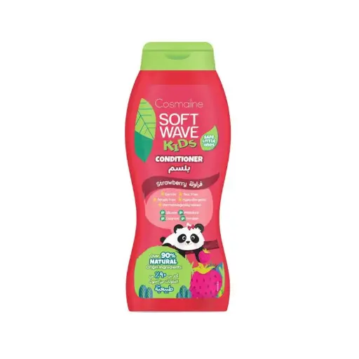 [B0003902] Soft Wave Kids Natural Strawberry Conditioner 400ml Cosmaline