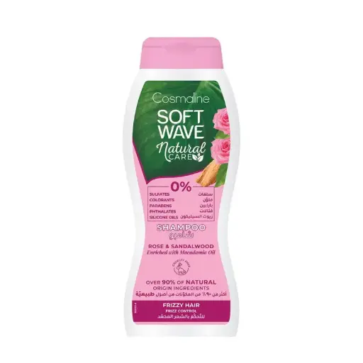[B0004128] Soft Wave Shampoo Natural Care Frizzy Hair 400ml Cosmaline