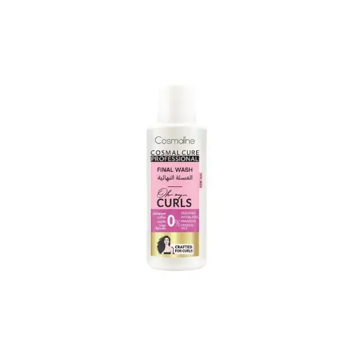 [B0004109] Cosmal Cure Oh My Curls Final Wash 60ml Cosmaline