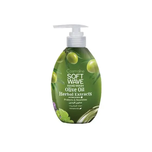 [B0003920] Soft Wave Olive Oil Hand wash 550ml Cosmaline