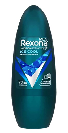 [RX-IC-ROLL] Ice Cool Roll On For Men 45ml Rexona