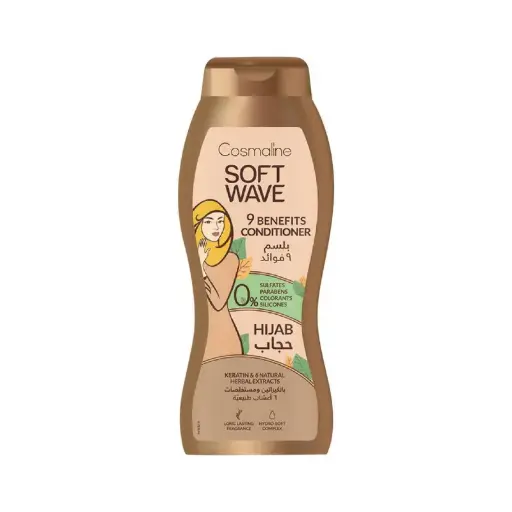 [B00] Soft Wave Conditioner Hijab Sulfate Free 400ml Cosmaline