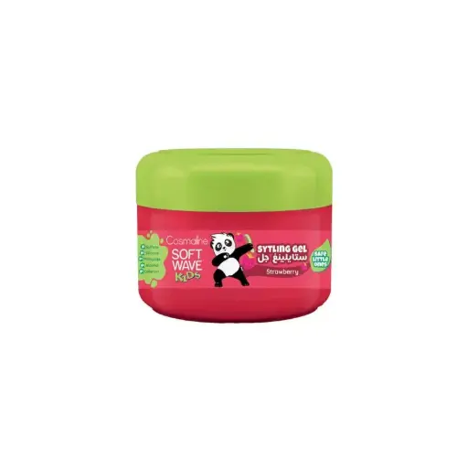[B0004066] Soft Wave Kids Strawberry Styling Gel 75ml Cosmaline