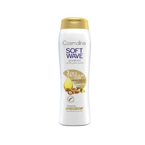 [B0003511] Soft Wave Shampoo Dry/Frizzy Hair 400ml Cosmaline