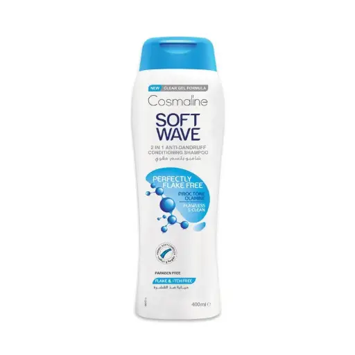 [B0003367] Soft Wave Shampoo Anti Dundruff 400ml Cosmaline