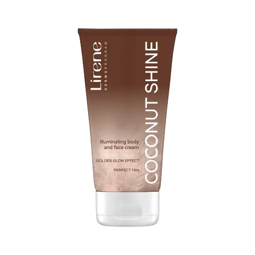 [LIR-COCONUT-CREAM] Coconut Shine Illuminating Body And Face Cream 150ML Lirene
