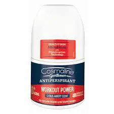 [B0020047] Gentlemen Antiperspirant Roll On Workout Power 50ml Cosmaline
