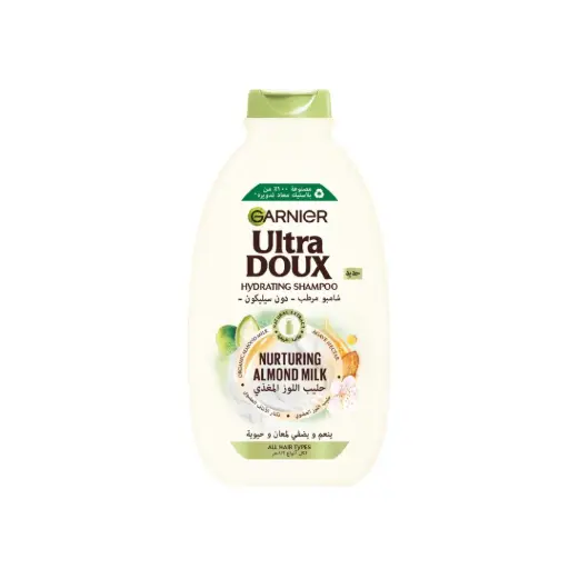 [R0602203] Ultra Doux Almond Milk Shampoo 600ml Garnier
