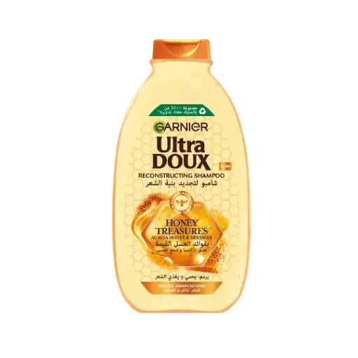 [R0201204] Ultra Doux Honey Treasures Shampoo 400ml Garnier