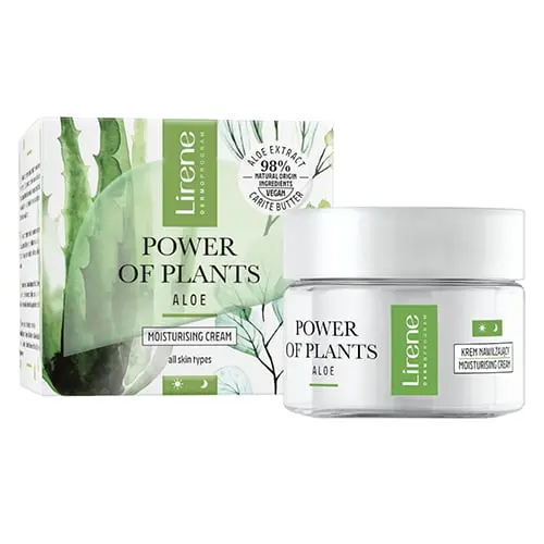 [LIR-CREAM-ALOE] Power of Plants Moisturising Face Cream Lirene