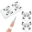 [RB-836] Butterfly Nail Forms Roll for Acrylic & Gel Sculpting Ruby Beauty
