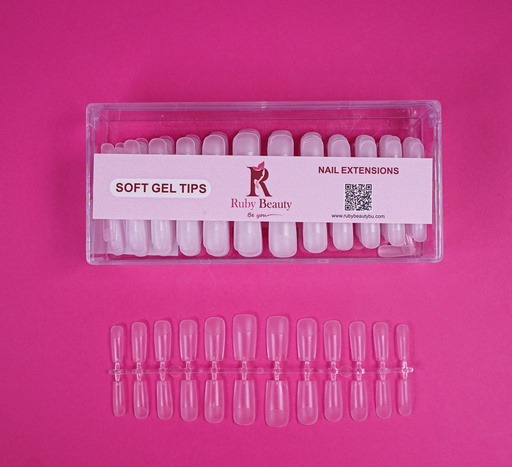 [RB-805] Plastic Nail Ruby Beauty