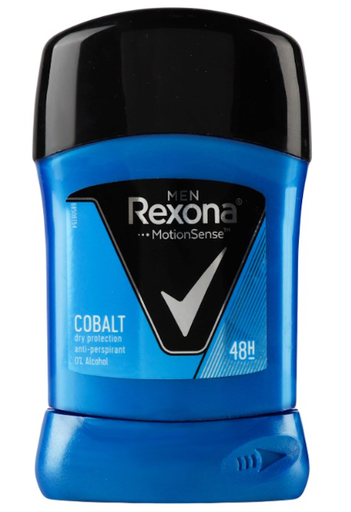 [RX-COBALT-STICK] Cobalt Dry Anti Prespirant Stick 40G For Men Rexona