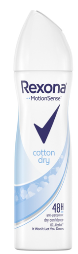 [RX-DEO-CD] Cotton Dry Deo 200ml For Women Rexona